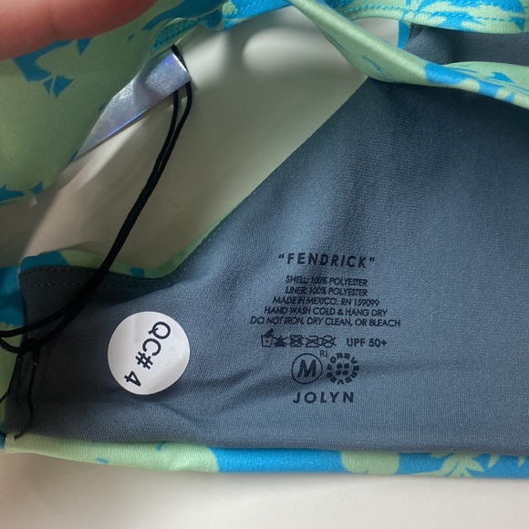 Jolyn FENDRICK BIKINI TOP, Medium, Wall Flower - Picture 6 of 7